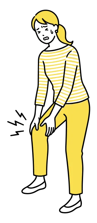 症例① 膝痛の症例